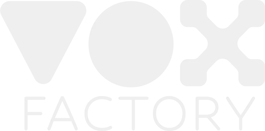 VOX Factory Logo TitleSection